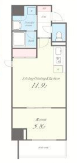 【間取り】 | Residence Tresor Dieu