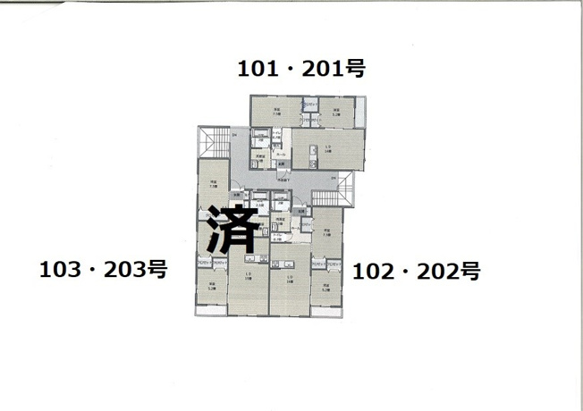 【間取り】 | セントラルビレッヂ