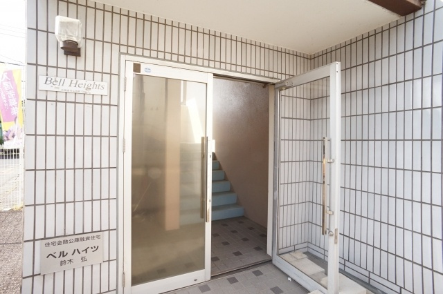 ベルハイツのエントランス