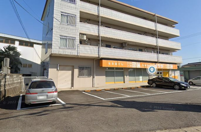 ベルハイツの駐車場