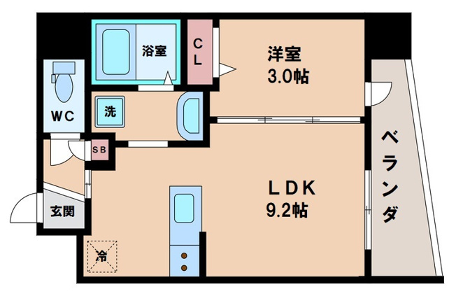 【間取り】 | ケーアイコート南田辺