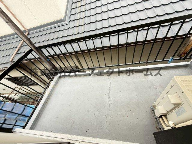 村野本町テラスのバルコニー|広々としたバルコニーです