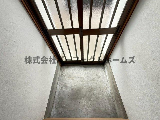 村野本町テラスの玄関|落ち着いた玄関です