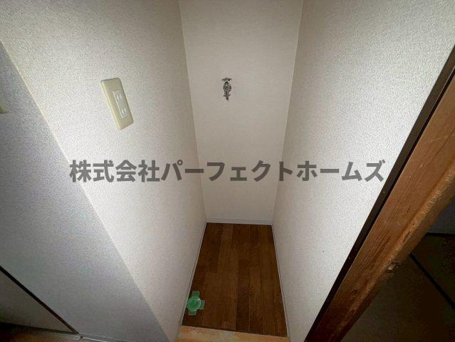 村野本町テラスの設備|洗濯機置場です