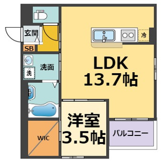 【間取り】 | ＲＥＧＡＬＥＳＴ武庫川