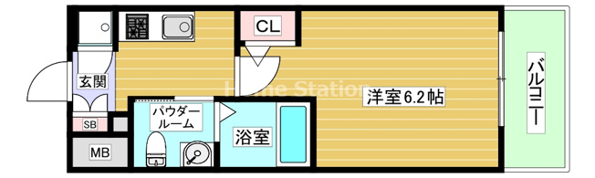 【間取り】 | エスリード福島WEST