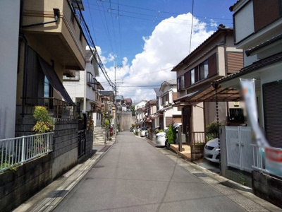 【前面道路含む現地写真】 | 宇治市宇治池森　中古戸建