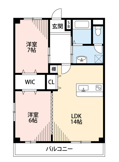【間取り】 | シェソワ東山