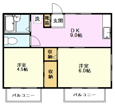 【間取り】 | ニューサニーホームズ