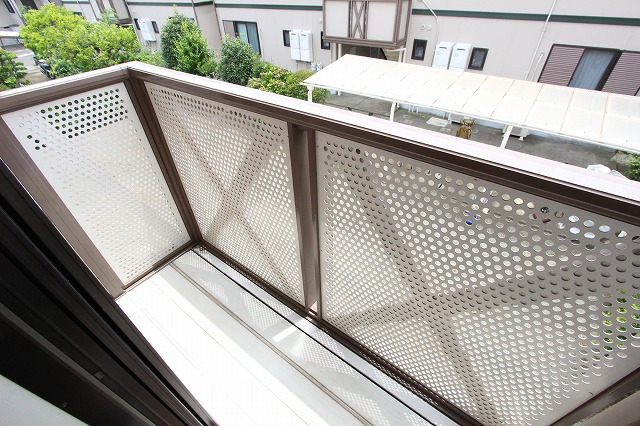 ハイツシンフォニーⅠのバルコニー