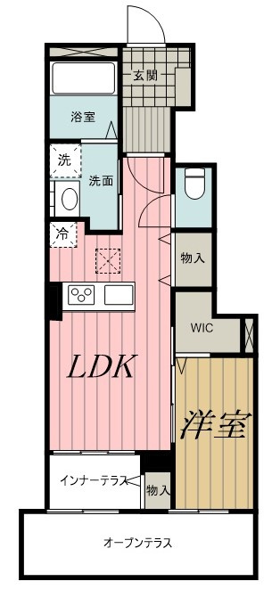 エリティエの間取り