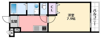 【間取り】 | フジパレス西宮今津Ⅱ番館