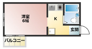【間取り】 | ヴィラ福原