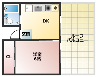 【間取り】 | ヴィラ福原
