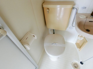 【トイレ】 | ヴィラ福原 | 落ち着いた色調のトイレです