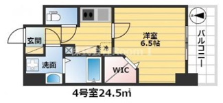 【間取り】 | La Douceur谷町旧ミラージュパレス谷町ブライト