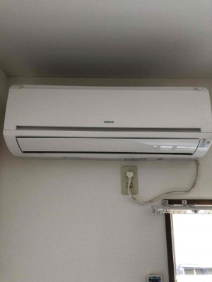 【設備】 | コーポ日浅5 | エアコンもついています