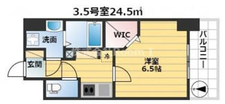 【間取り】 | La Douceur谷町旧ミラージュパレス谷町ブライト