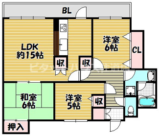 【間取り】 | タージパレス