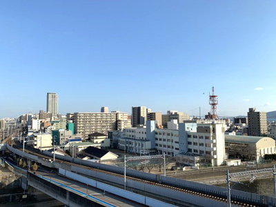 【展望】 | リバーサイドパレス明石 | 明石海峡大橋や淡路島が望めます。