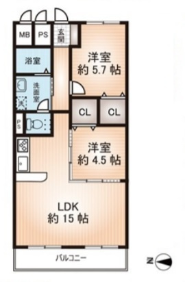 ◆豊中市◆阪急宝塚線「曽根」駅まで徒歩5分！リフォーム済み◆コボリマンション豊中◆の画像