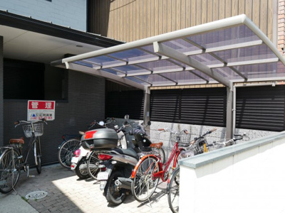 【その他共用部分】 | フラッティ堀川下立売 | 駐輪スペース