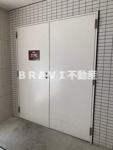 ルボワ天満橋　BRAVI不動産のその他共用部分|【ルボワ天満橋】ゴミ置き場
