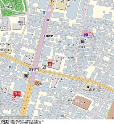 【地図】 | ラ・レジダンス・ド・千駄木