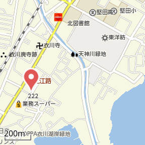 【地図】 | 堅田①貸家　M邸