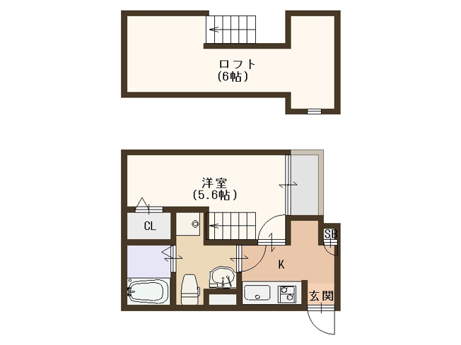 【間取り】 | ESOLA