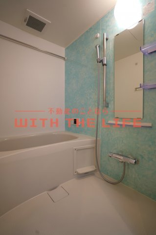 D-room F京町【10，000円キャッシュバック対象物件】の浴室|日々の暮らしに欠かせないお風呂です