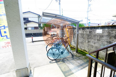 【その他共用部分】 | 小沢ハイツ | 駐輪場です