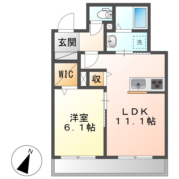 ヴィエントの間取り