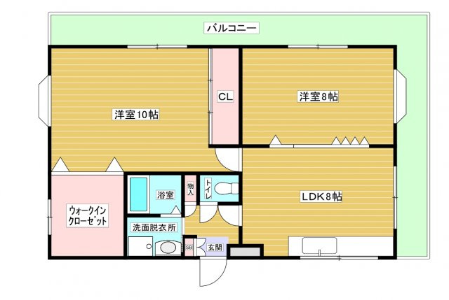 【間取り】 | ハピネス姫里