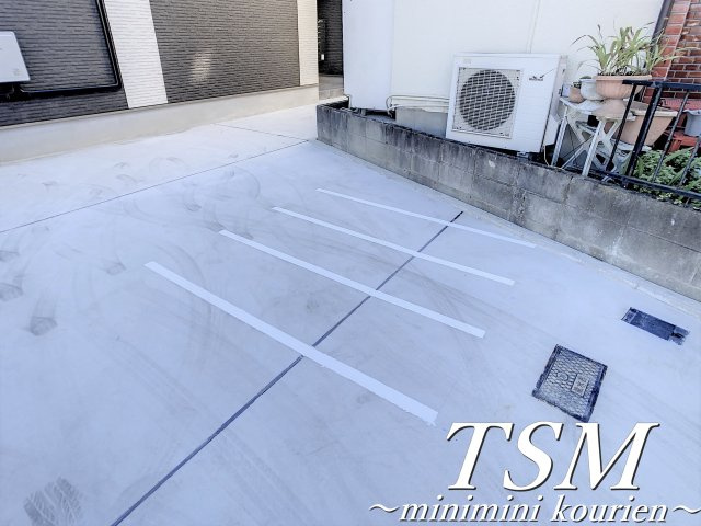 プレジール萱島の駐車場|入居者用の区画があります