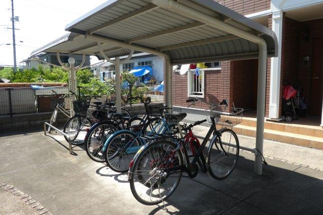 プリムローズＢのその他共用部分|自転車置き場