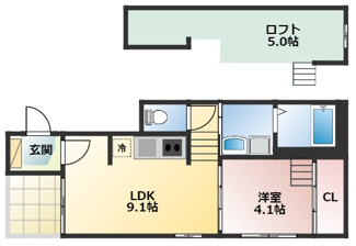 【間取り】 | ルナソル | 略図の為、現状優先