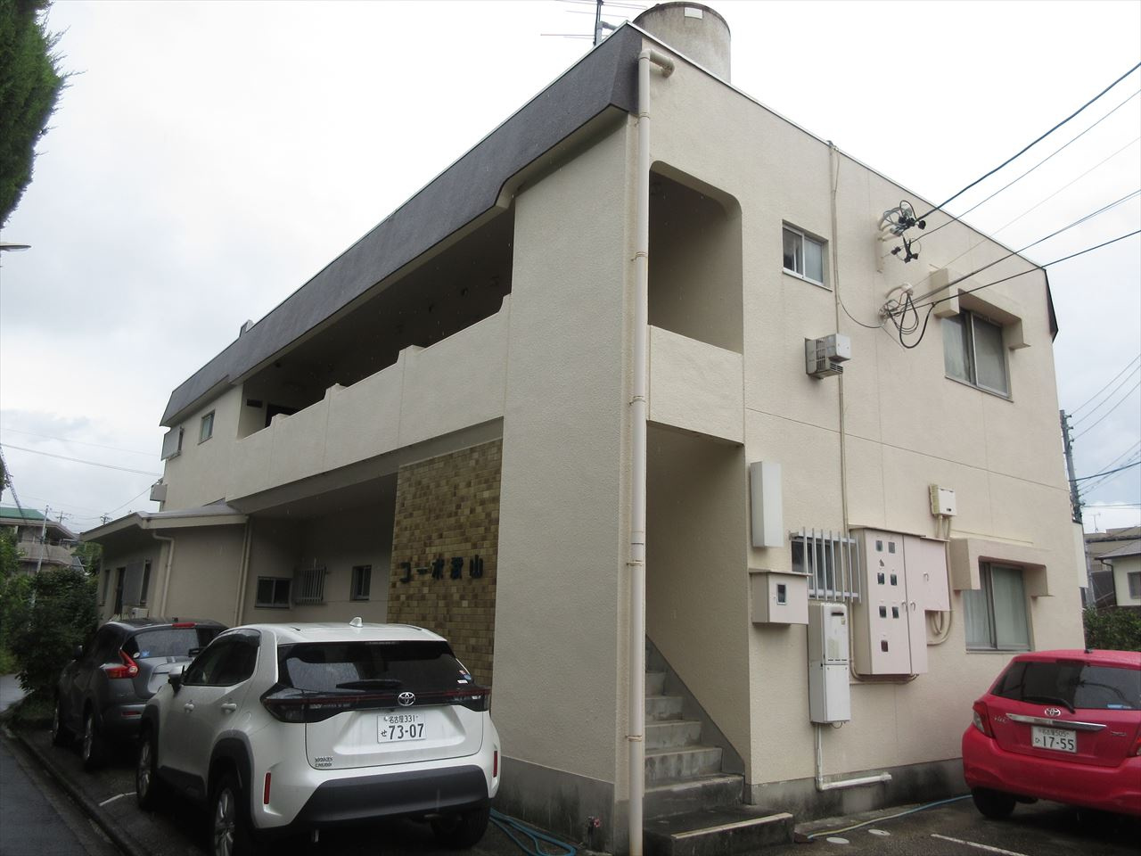 コーポ武山の外観|コーポ武山