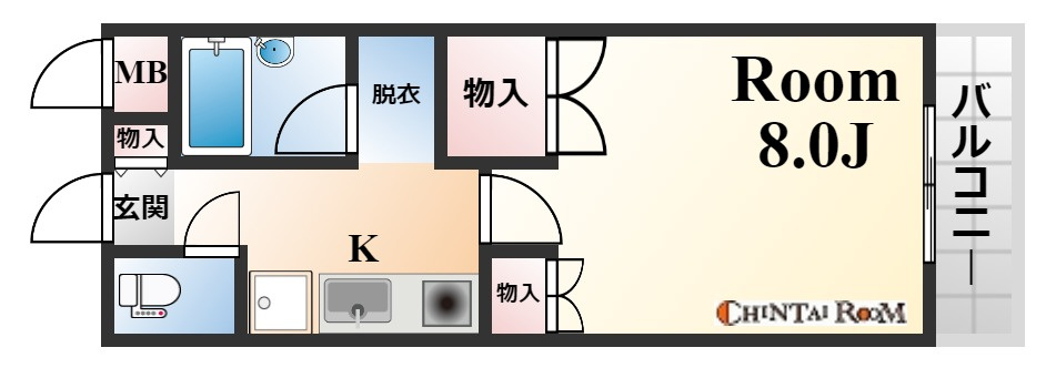 オ・ボワクレールの間取り