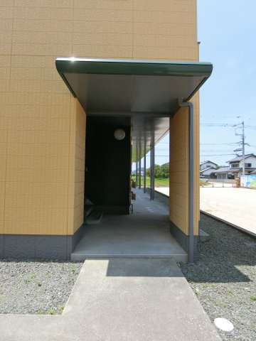 プログレス　A棟のエントランス