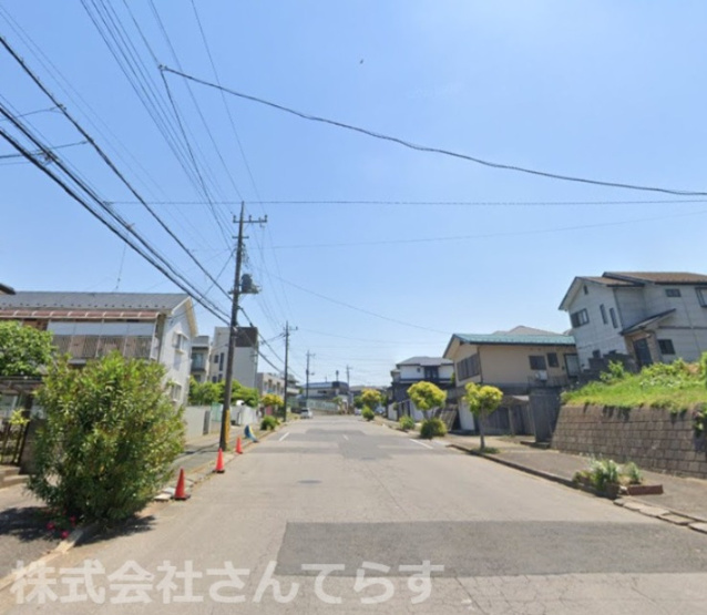 【前面道路含む現地写真】 | 佐倉市江原台2丁目　約65.86坪　売地 | 前面道路です