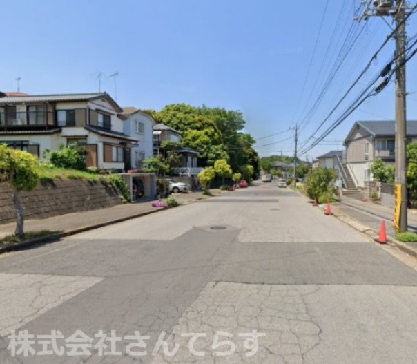 【前面道路含む現地写真】 | 佐倉市江原台2丁目　約65.86坪　売地 | 前面道路です