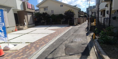 【前面道路含む現地写真】 | 昭和区川名本町1期　2号棟　★仲介手数料無料★（広路小学校・駒方中学校） | 9/29撮影
昭和区の不動産売買の事ならマックスバリュで住まい相談エムワイホームにお任せください。