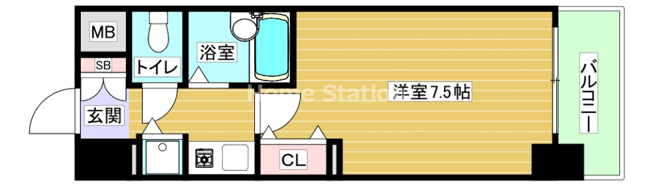 【間取り】 | プレサンス御幣島ステーションフロント