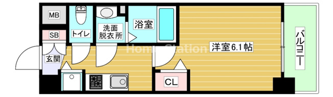 【間取り】 | ポルト・ボヌール梅田WEST