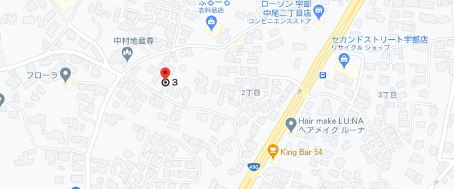 【土地図】 | 参宮通りから一本入った場所に位置します