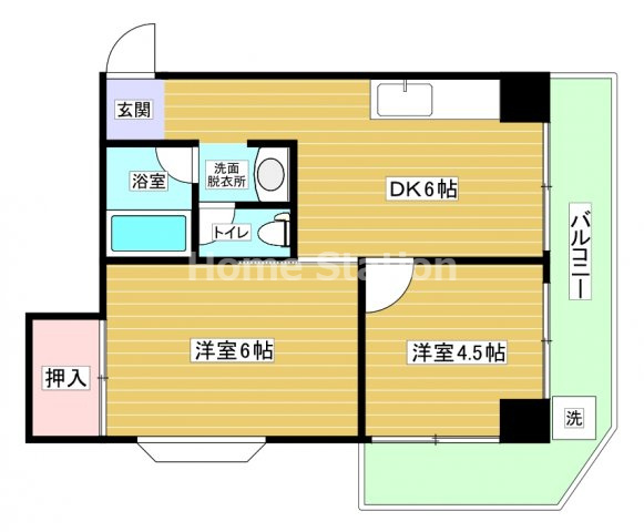 【間取り】 | エスポワール福島
