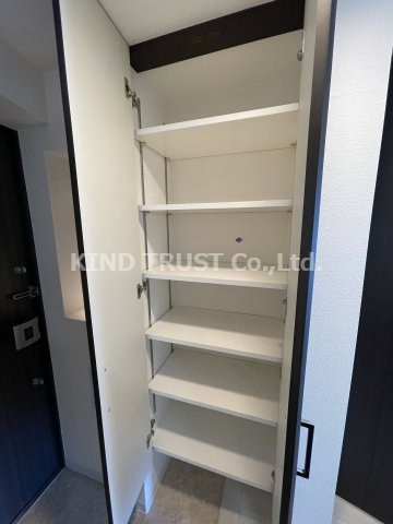 ミラージュパレス北梅田の収納|ちょっとした収納スペースも充実しています