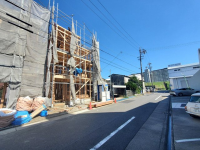 【前面道路含む現地写真】 | LiveleGaden.S天白区道明町　2号棟★仲介手数料無料★（八事東小学校・御幸山中学校） | 9/9撮影
天白区の不動産売買の事ならマックスバリュで住まい相談エムワイホームにお任せください。