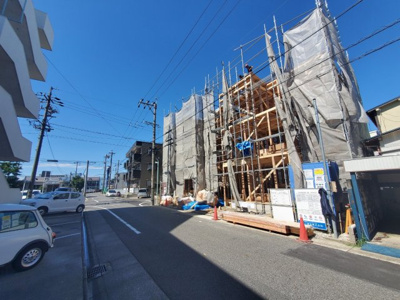 【前面道路含む現地写真】 | LiveleGaden.S天白区道明町　2号棟★仲介手数料無料★（八事東小学校・御幸山中学校） | 9/9撮影
天白区の不動産売買の事ならマックスバリュで住まい相談エムワイホームにお任せください。
